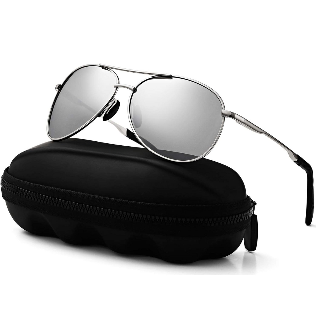 Joey Polarized Aviator Sunglasses With UV400 Protection | Lersk