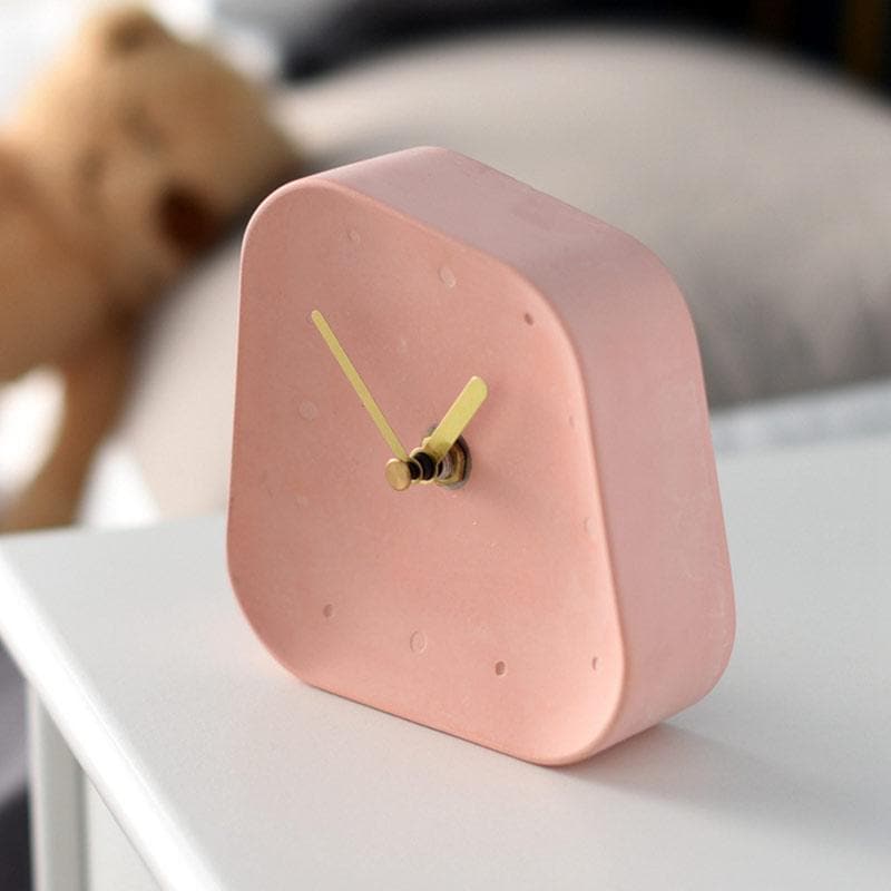 Marlow | Cement Desk Clock | Lersk