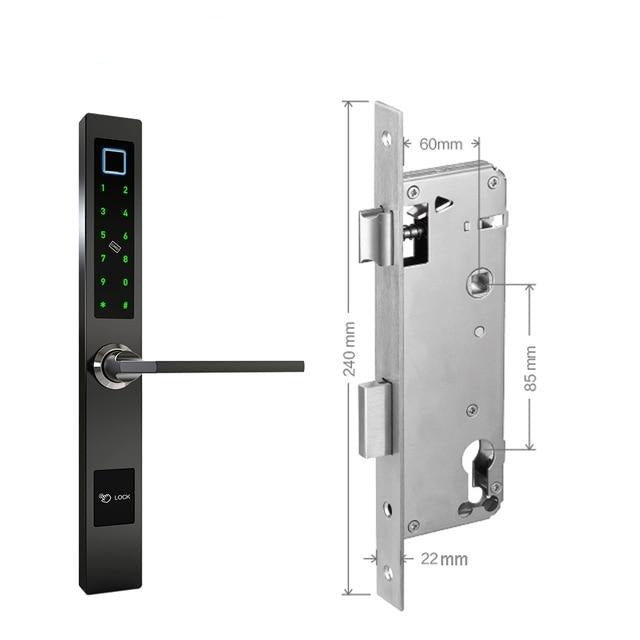 SilverKey Pro biometrický zámek na dveře s přístupem přes Bluetooth | Lersk
