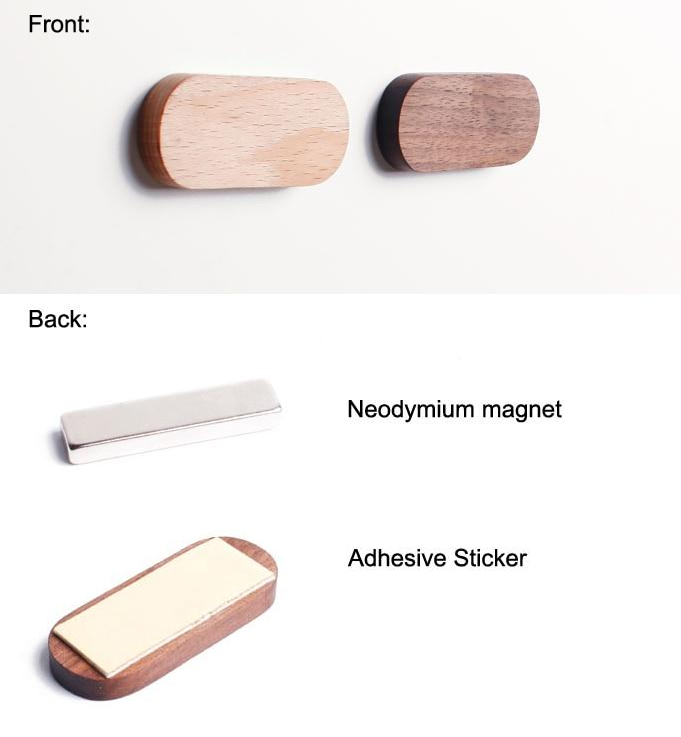 Elmari Magnetischer Holz-Wand-Schlüsselorganizer | Lersk