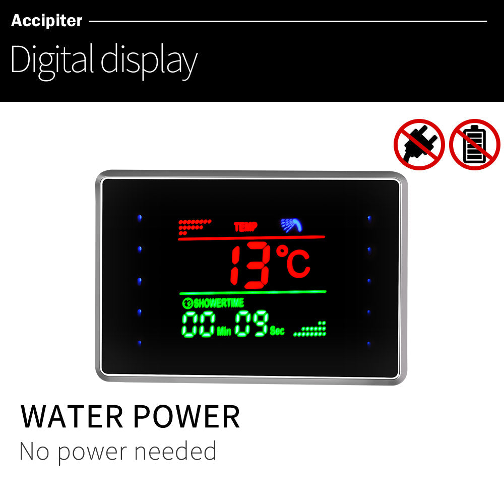 AureaLux Nerezový Nástěnný Sprchový Panel | Lersk