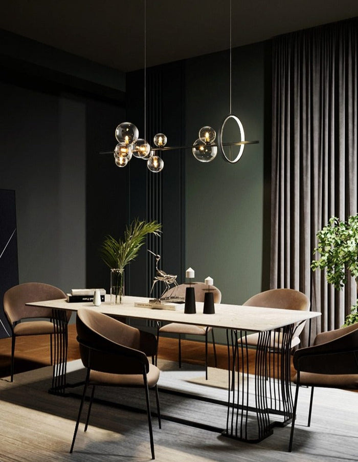 Závěsná lampa Aurelia Glass Bubble pro luxusní interiéry | Lersk