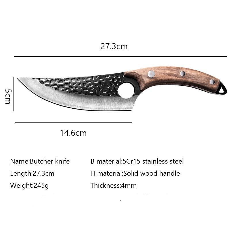 Coltello da cucina giapponese fatto a mano Huusk Premium Control Pro | Lersk