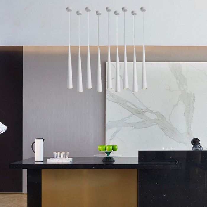 Suspension LED en forme de cône NovaCrest | Luminaire moderne en aluminium | Lersk