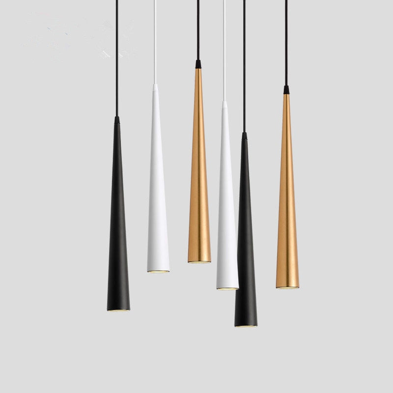 Suspension LED en forme de cône NovaCrest | Luminaire moderne en aluminium | Lersk