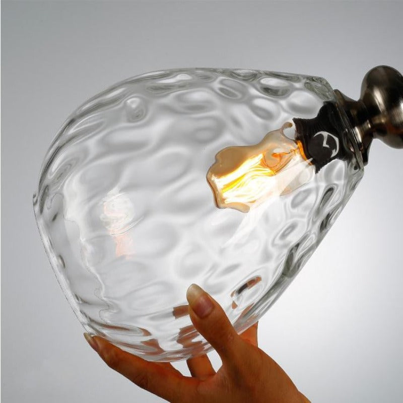 Arlena Drop Glass Pendant Lamp in Modern Nordic Style | Lersk