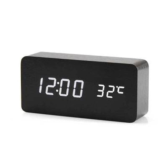 Sova Digital Voice-Activated LED Alarm Clock For Bedroom | Lersk