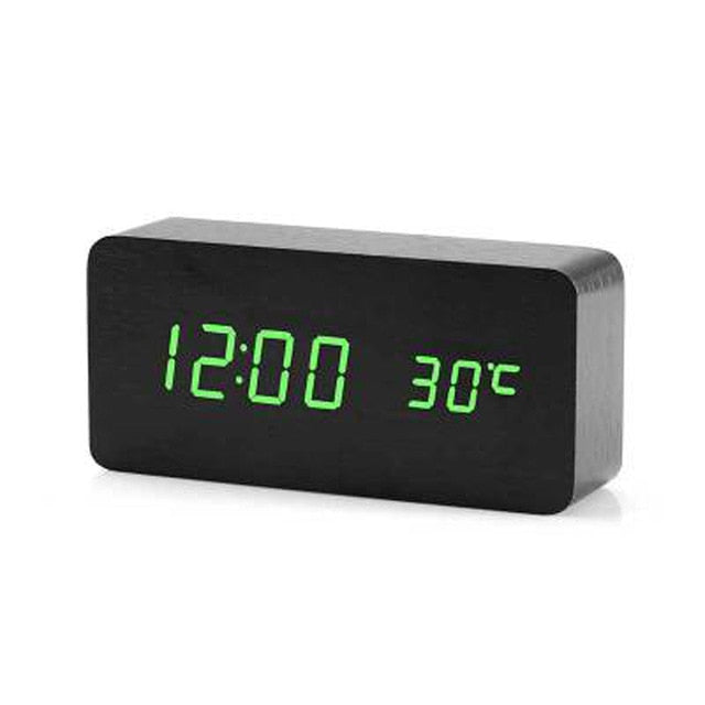 Sova Digital Voice-Activated LED Alarm Clock For Bedroom | Lersk