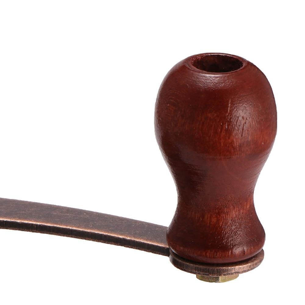 Antique Wooden Manual Coffee Grinder for Freshly Ground Coffee Beans, Classic Kitchen Tool | Lersk