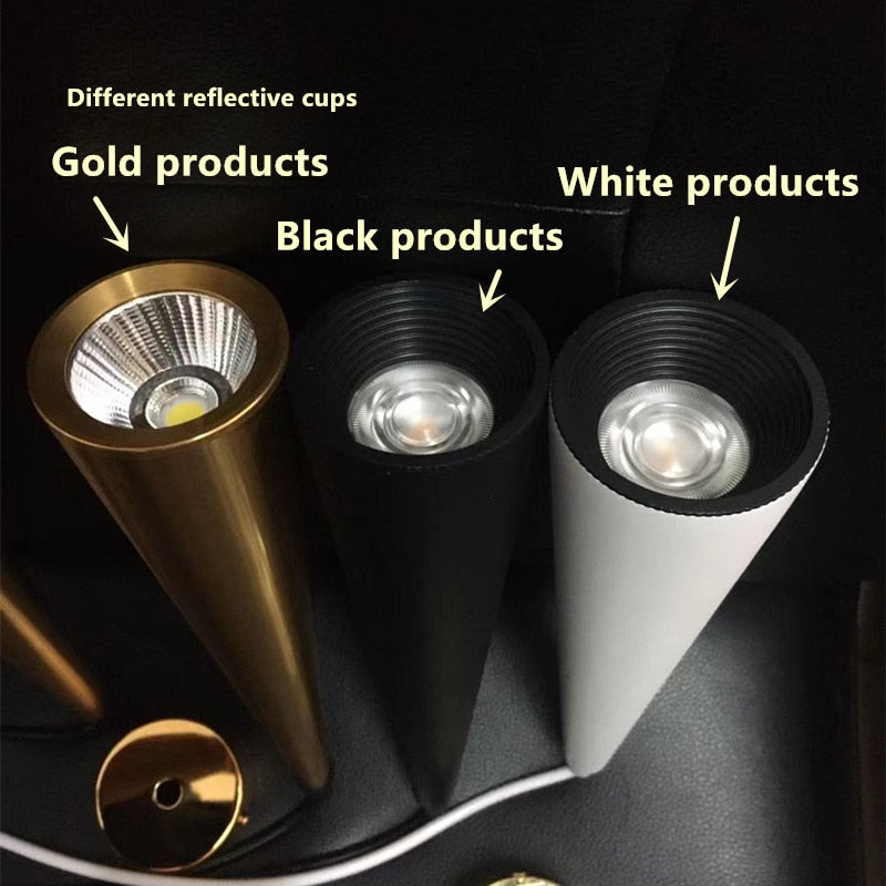 Suspension LED en forme de cône NovaCrest | Luminaire moderne en aluminium | Lersk