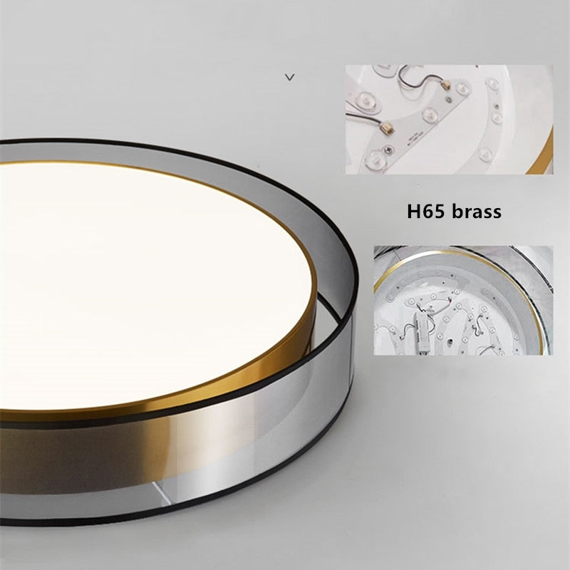 Zentra TriLight LED-Deckenleuchte zum Einbau mit drei Farben | Lersk