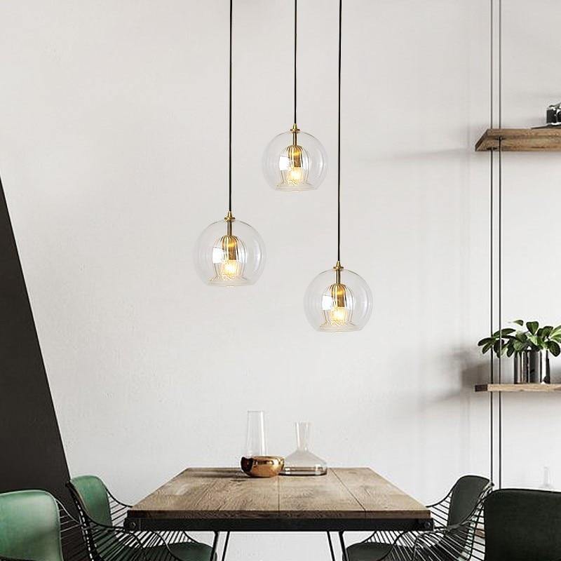 Lumo Clear dobbeltglas LED pendel | Lersk