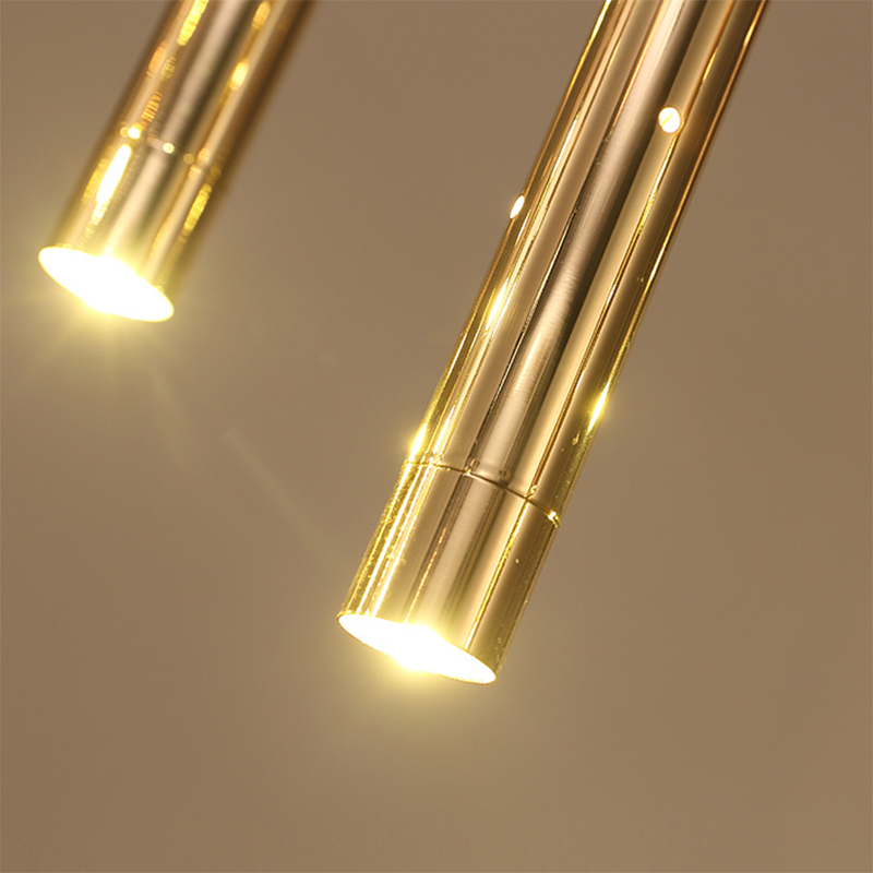 Radiant Elongated Cylindrical Chandelier | Lersk