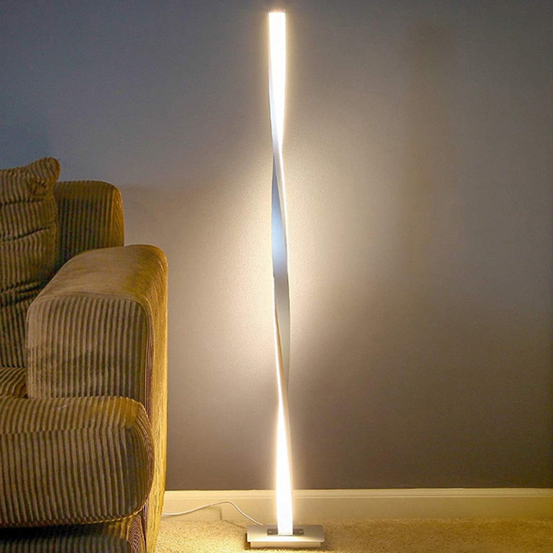 Rivelo | LED Twist Gulvlampe | Lersk