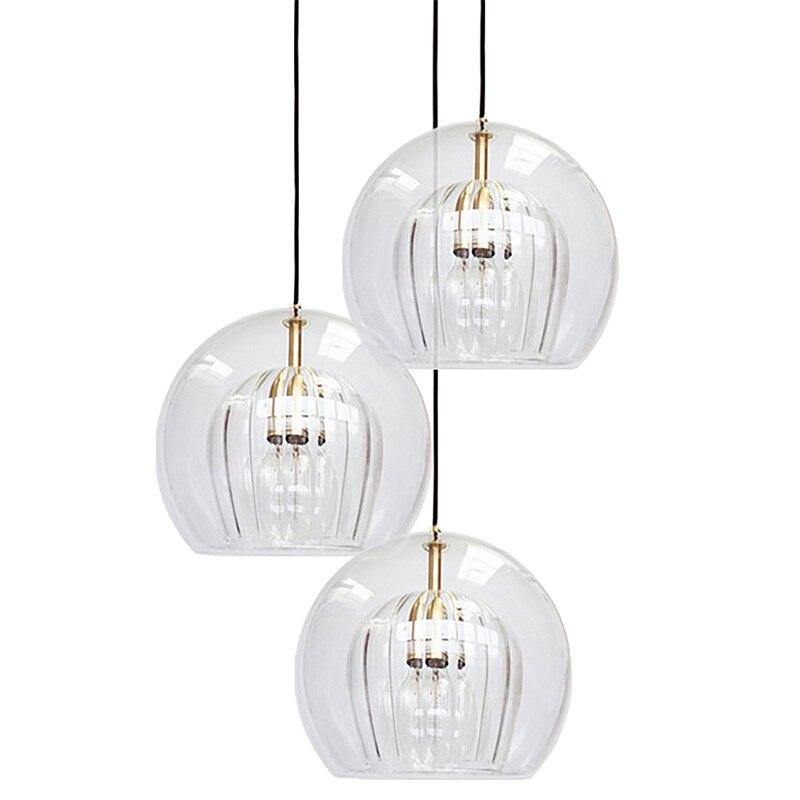 Lumo Clear dobbeltglas LED pendel | Lersk