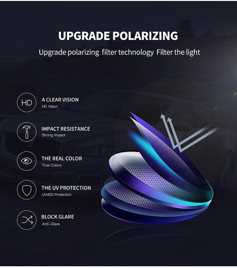 Óculos de Sol Aviador Polarizados Luxuosos Unissexo Estilo Clássico para Uso Diário | Lersk