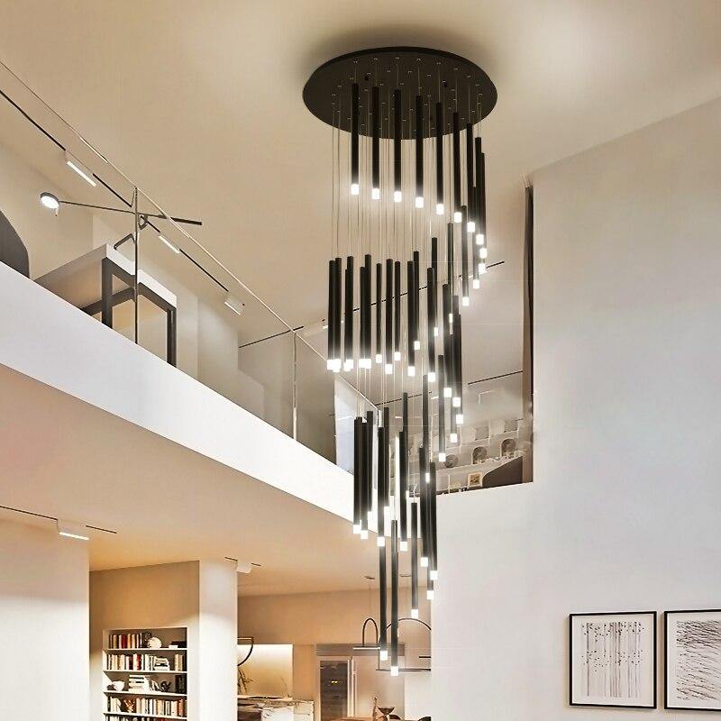 Elegant Nordic Black Chandelier | Lersk