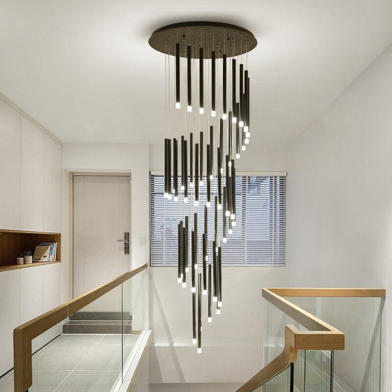 Elegant Nordic Black Chandelier | Lersk