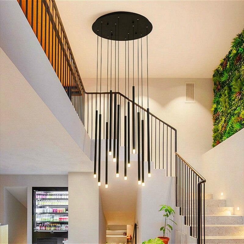 Elegant Nordic Black Chandelier | Lersk