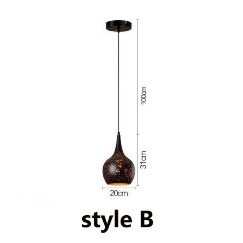 Lampa wisząca Loft Starry Warm | Lersk