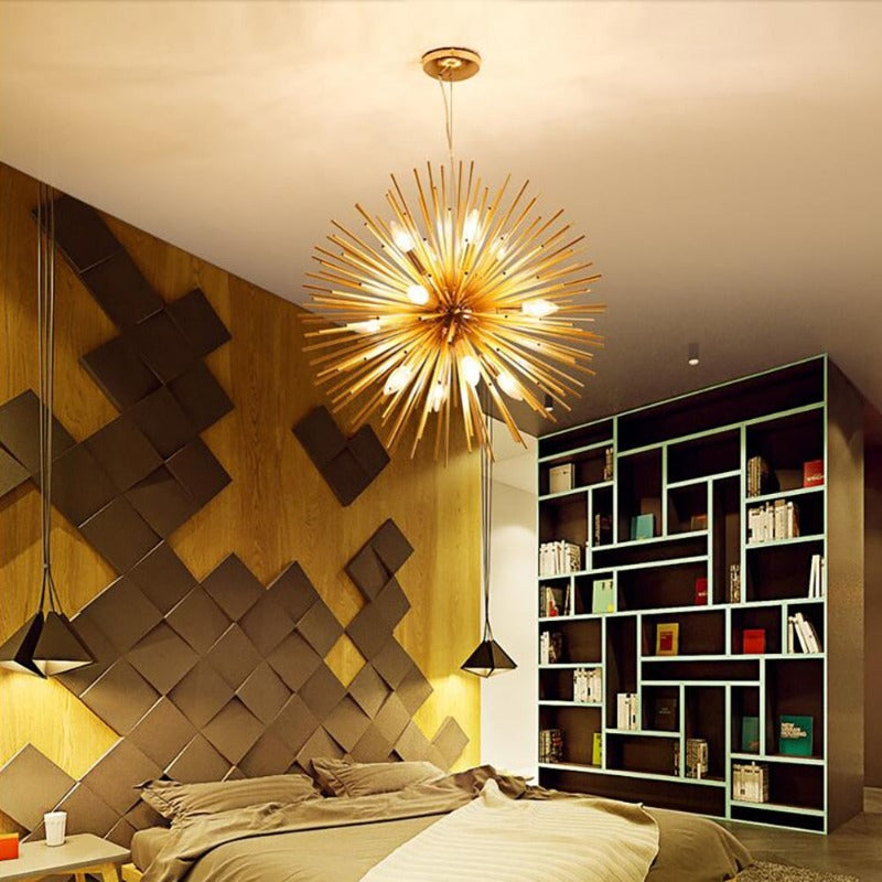Contemporary Dandelion-Style Chandelier | Lersk
