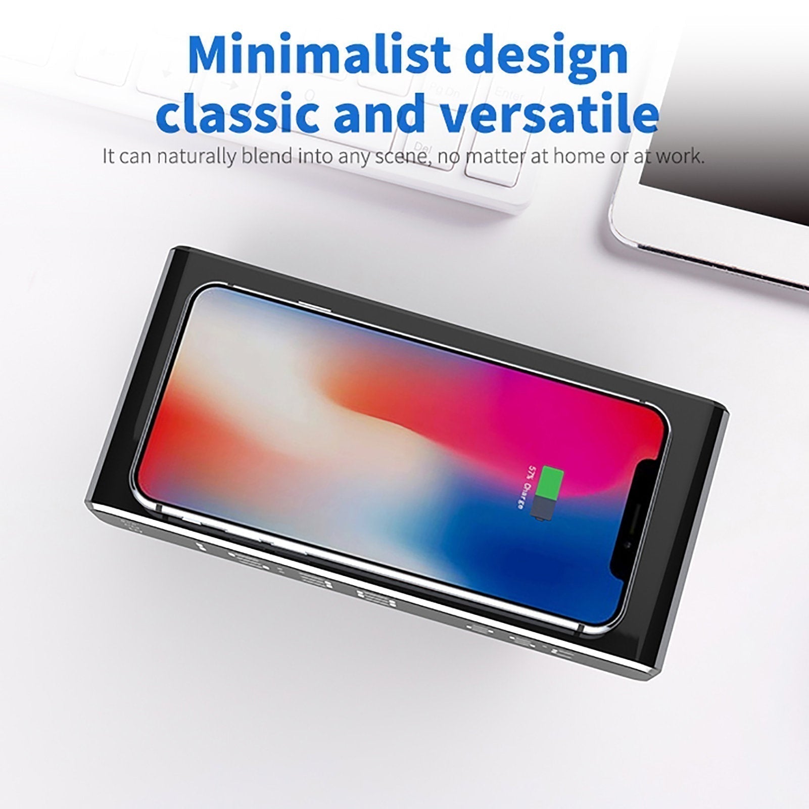 AstraLume ClockCharge 2-In-1 Alarm and Wireless Charger | Lersk