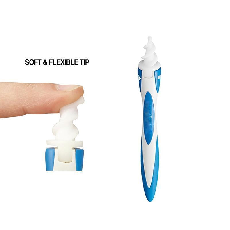 Smart Earpick Spiral Ear Wax Remover Cleaner With 16 Tips For Comprehensive Ear Cleaning | Lersk