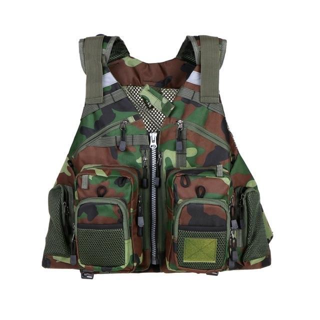 Professionelle Angel-Schwimmweste für Angler und Outdoor-Freunde auf dem Wasser und am Steg | Lersk