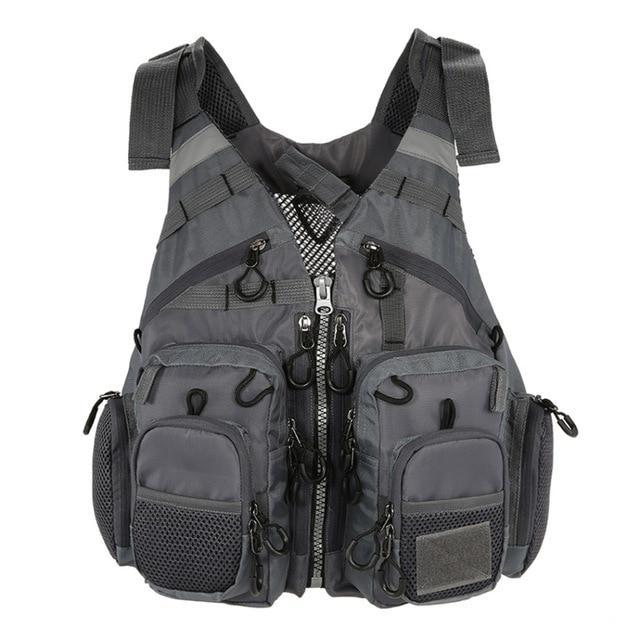 Professionelle Angel-Schwimmweste für Angler und Outdoor-Freunde auf dem Wasser und am Steg | Lersk