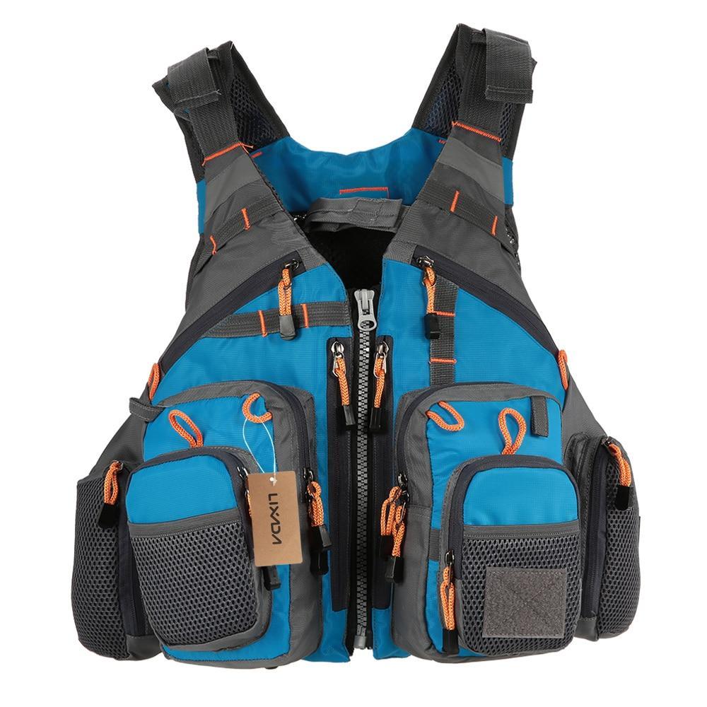 Professionelle Angel-Schwimmweste für Angler und Outdoor-Freunde auf dem Wasser und am Steg | Lersk