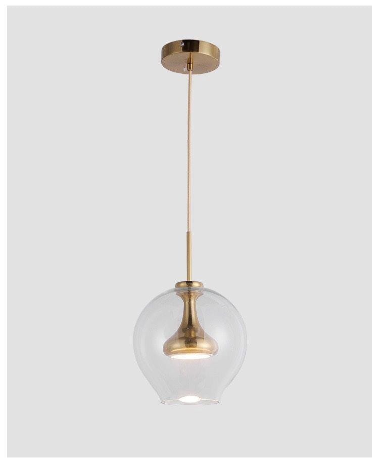 Glass Tulip Pendant Light by Lunara | Lersk