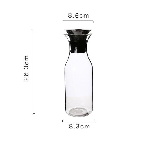 Kirrea Borosilicate Glass Water Bottle | Lersk