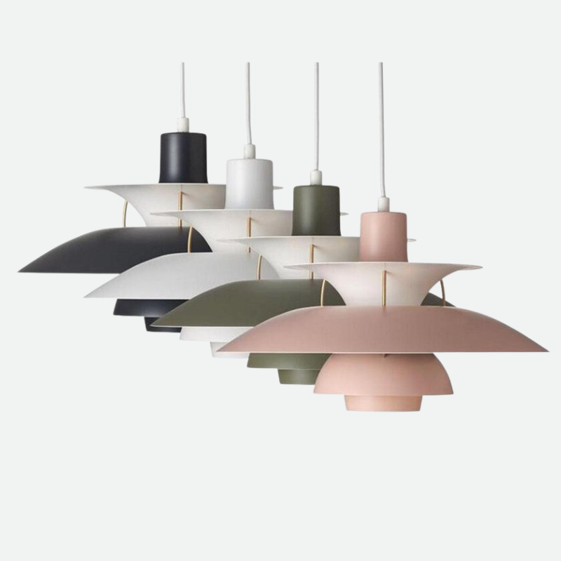 Multicolored Layered Pendant Lamp | Lersk