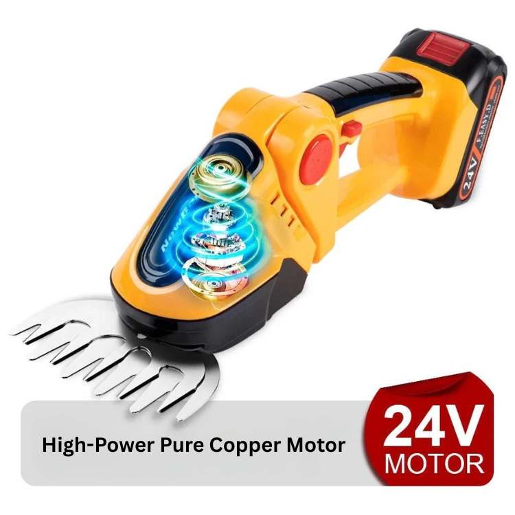 SylvaTrim Lightweight Cordless Hedge & Shrub Trimmer 2-in-1 | Lersk