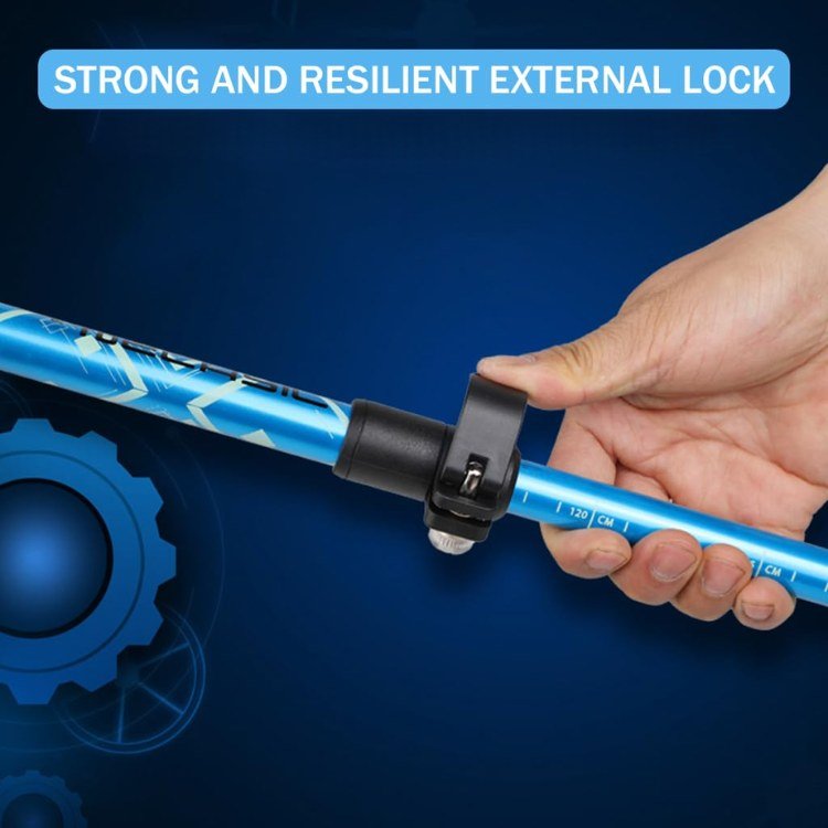 TrailEase Ultra Light Ergonomic Adjustable Trekking Poles | Lersk