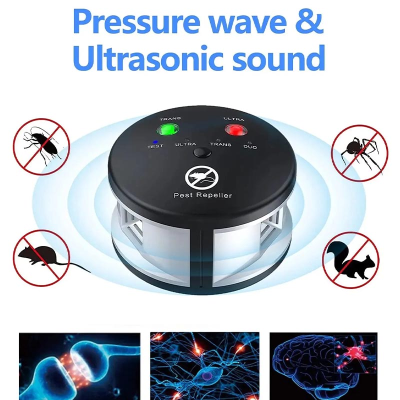 SonicGuard Ultrazvukový odpuzovač hlodavců proti myším, potkanům a škůdcům | Lersk