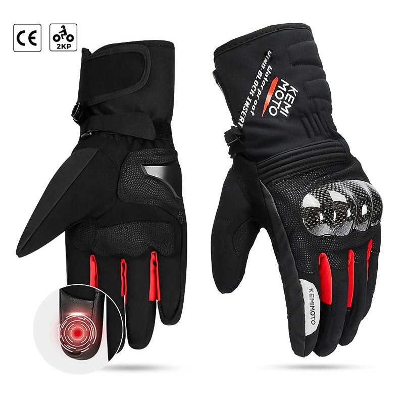 Luvas de Motociclismo de Inverno Impermeáveis NordRider para Condução em Tempo Frio | Lersk