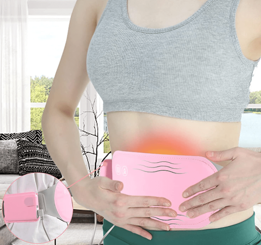 COMFORTHEAT Rechargeable Electric Heating Pad for Cramps and Abdominal Pain Relief | Lersk
