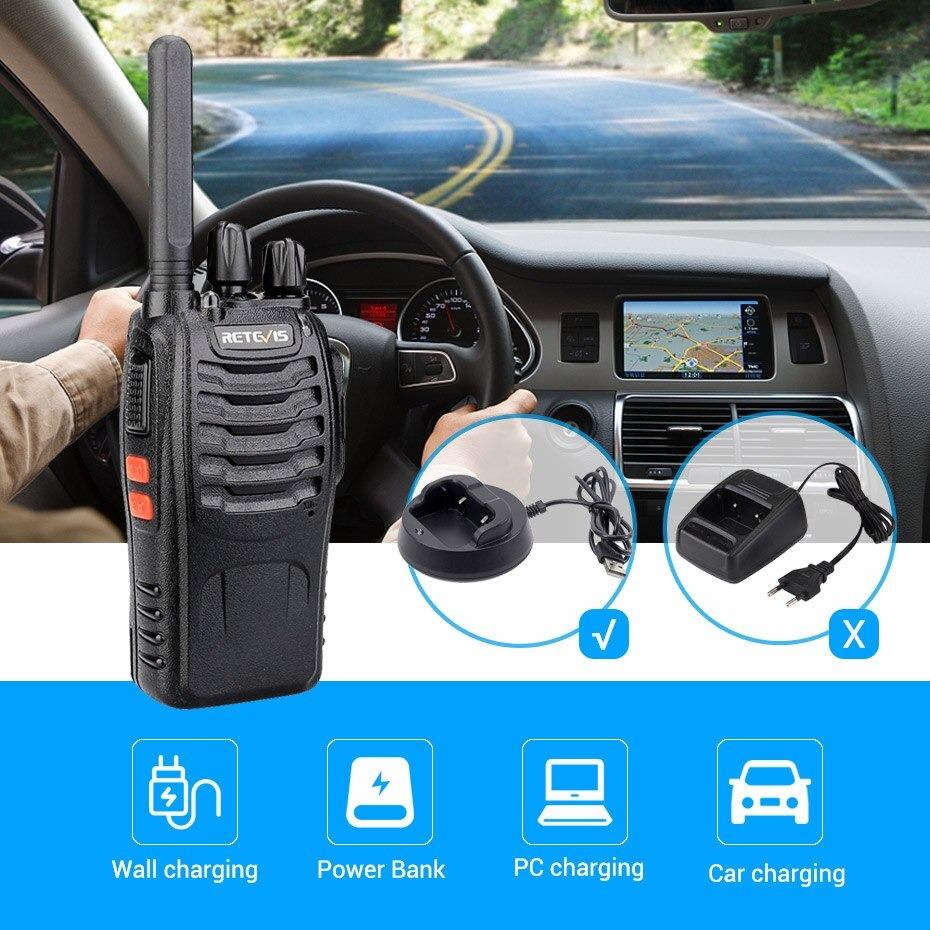 NexTone USB-genopladelige walkie talkies 2-pak 1,3 km rækkevidde | Lersk
