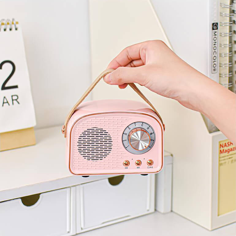 Retro kulatý rádio Bluetooth reproduktor Retro kulatý rádio Bluetooth reproduktor Retro kulatý rádio Bluetooth reproduktor | Lersk