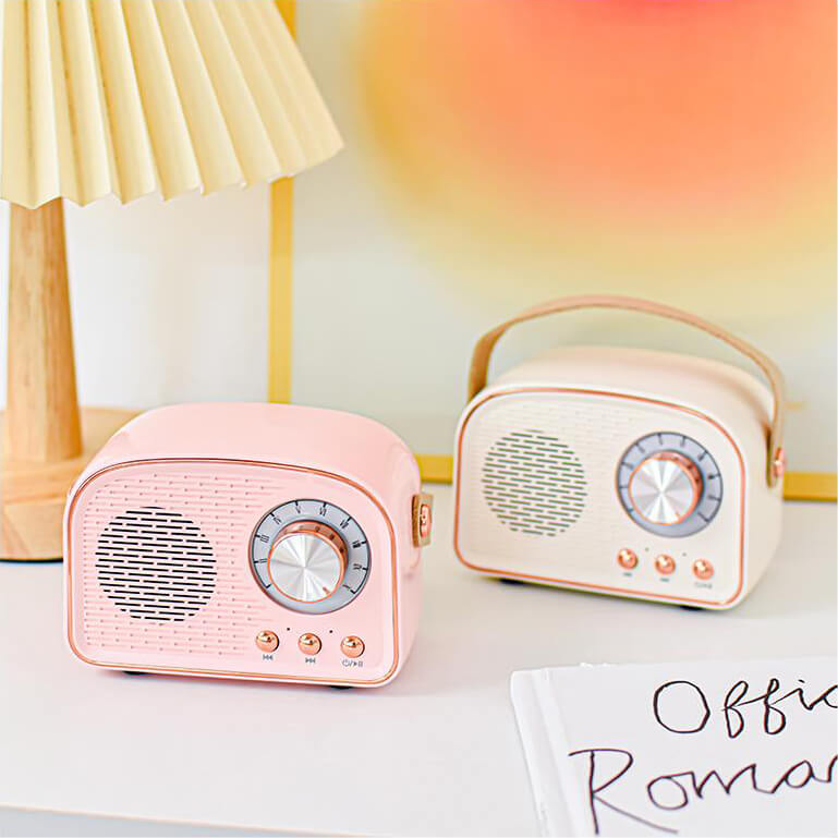 Retro kulatý rádio Bluetooth reproduktor Retro kulatý rádio Bluetooth reproduktor Retro kulatý rádio Bluetooth reproduktor | Lersk