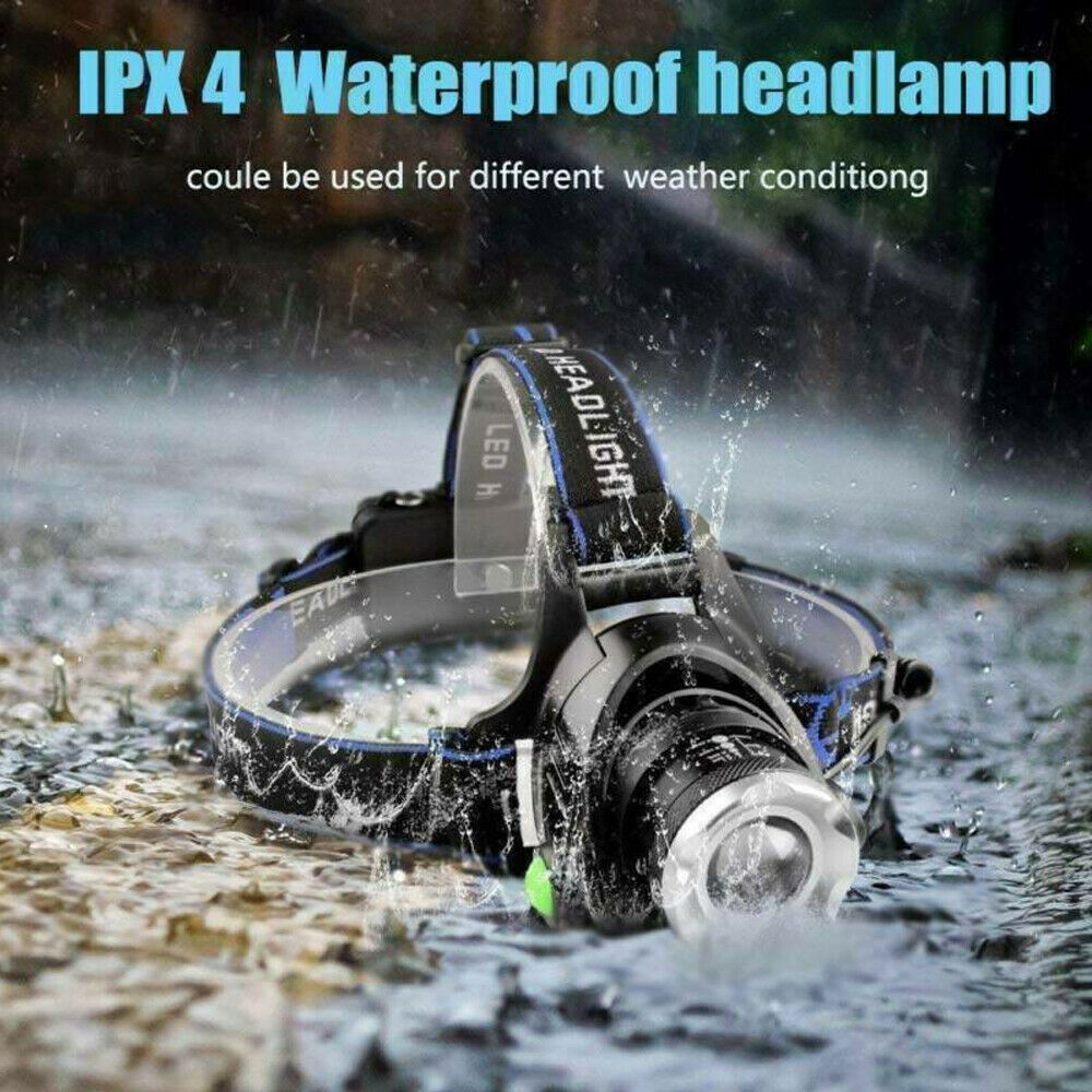 NovaPeak 990000LM Dobíjecí LED čelovka s zoomem Taktická | Lersk