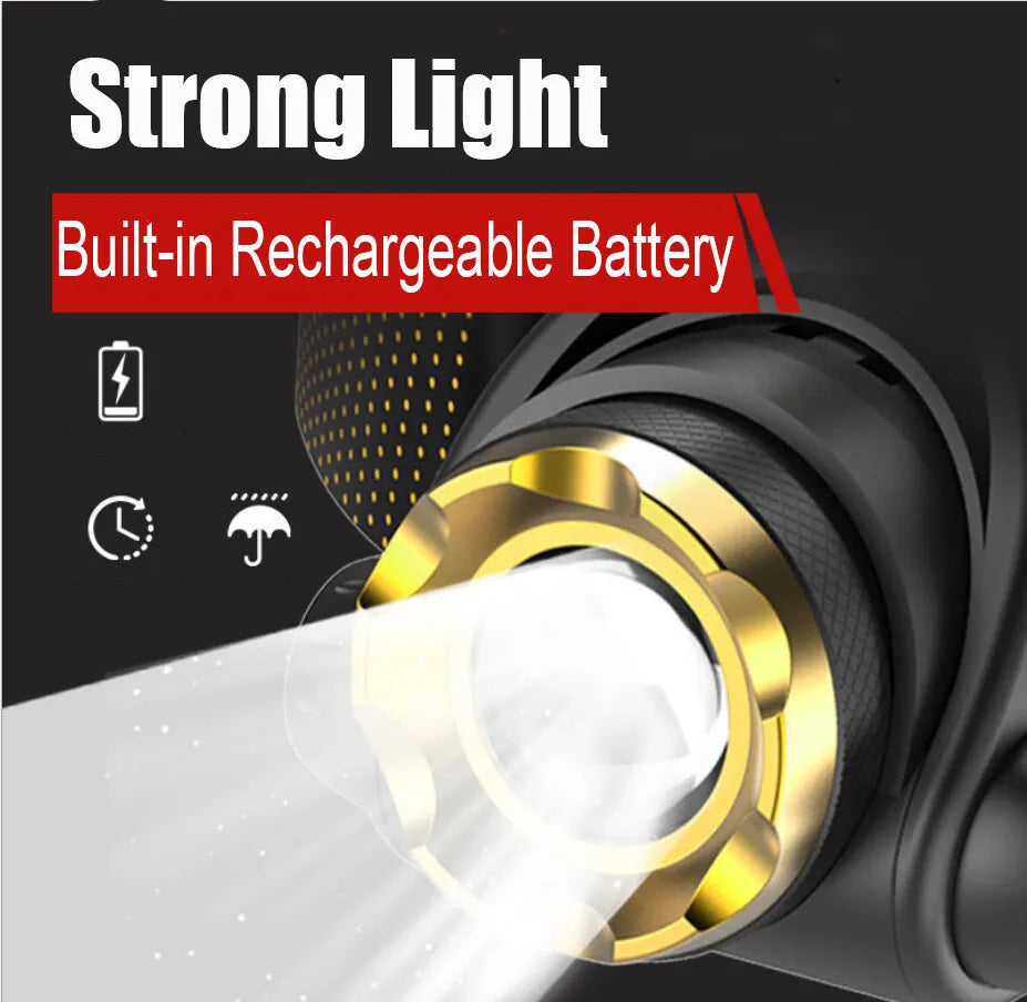 ApexVolt Pro Headlamp 990000LM Rechargeable Tactical Light | Lersk