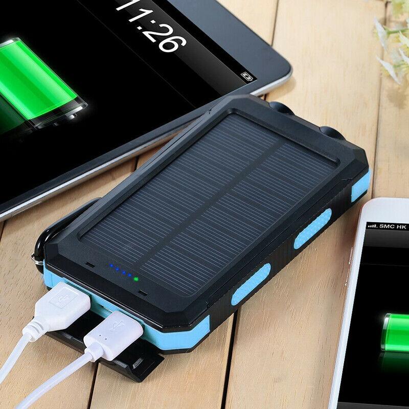 TerraNova TrailCharge 20000mAh vodotěsná solární powerbanka pro venkovní použití | Lersk