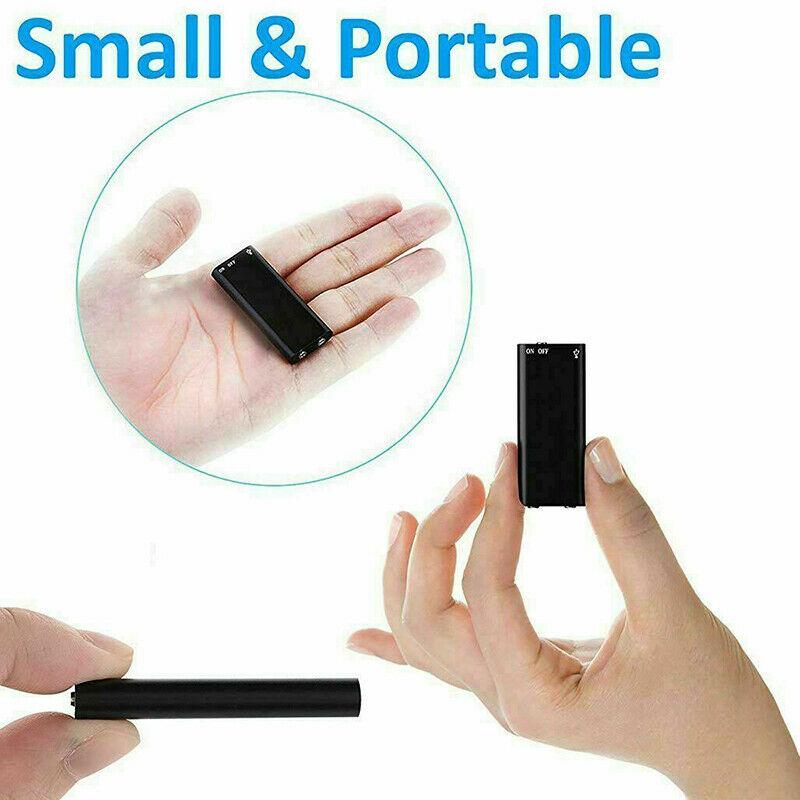 Lumen Mini Voice Recorder Compact 8GB Hidden Audio Device | Lersk