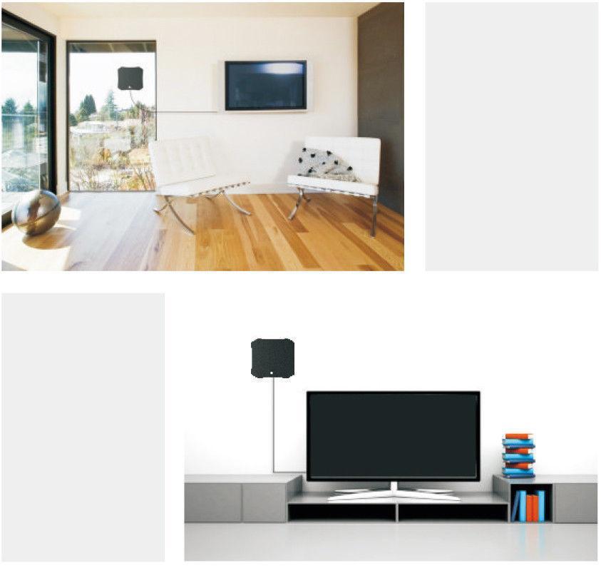 NovaLeaf Indoor 4K HDTV satelitní anténa s vysokým ziskem Pro pro uživatele bez kabelové televize | Lersk
