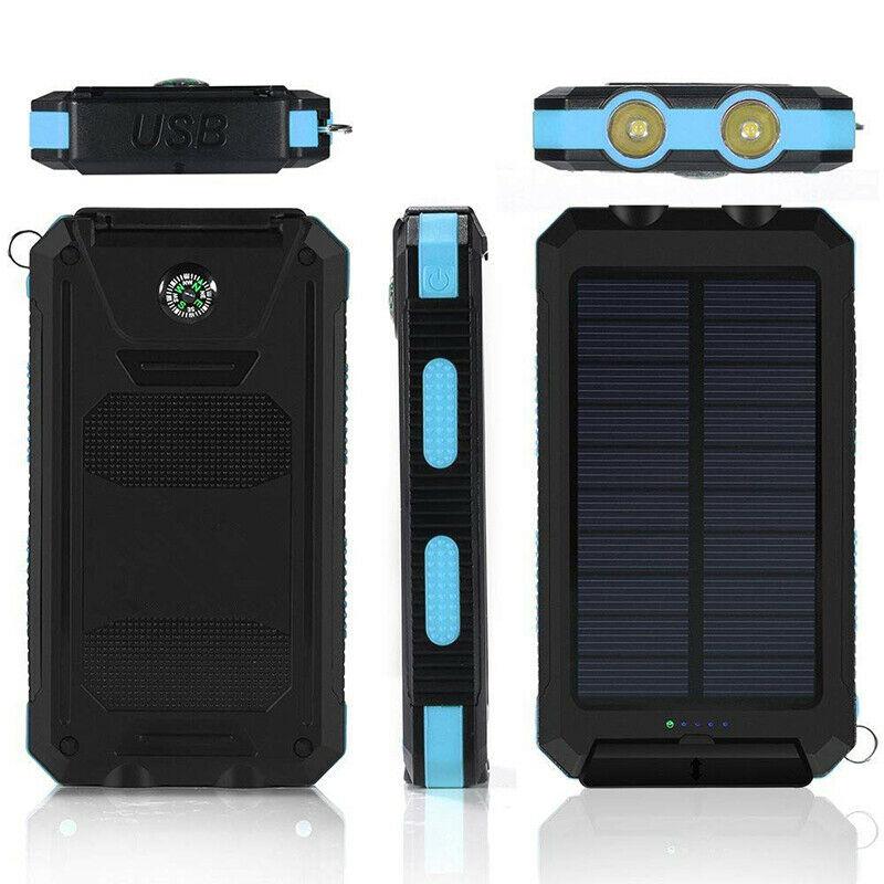 TerraNova TrailCharge 20000mAh vodotěsná solární powerbanka pro venkovní použití | Lersk