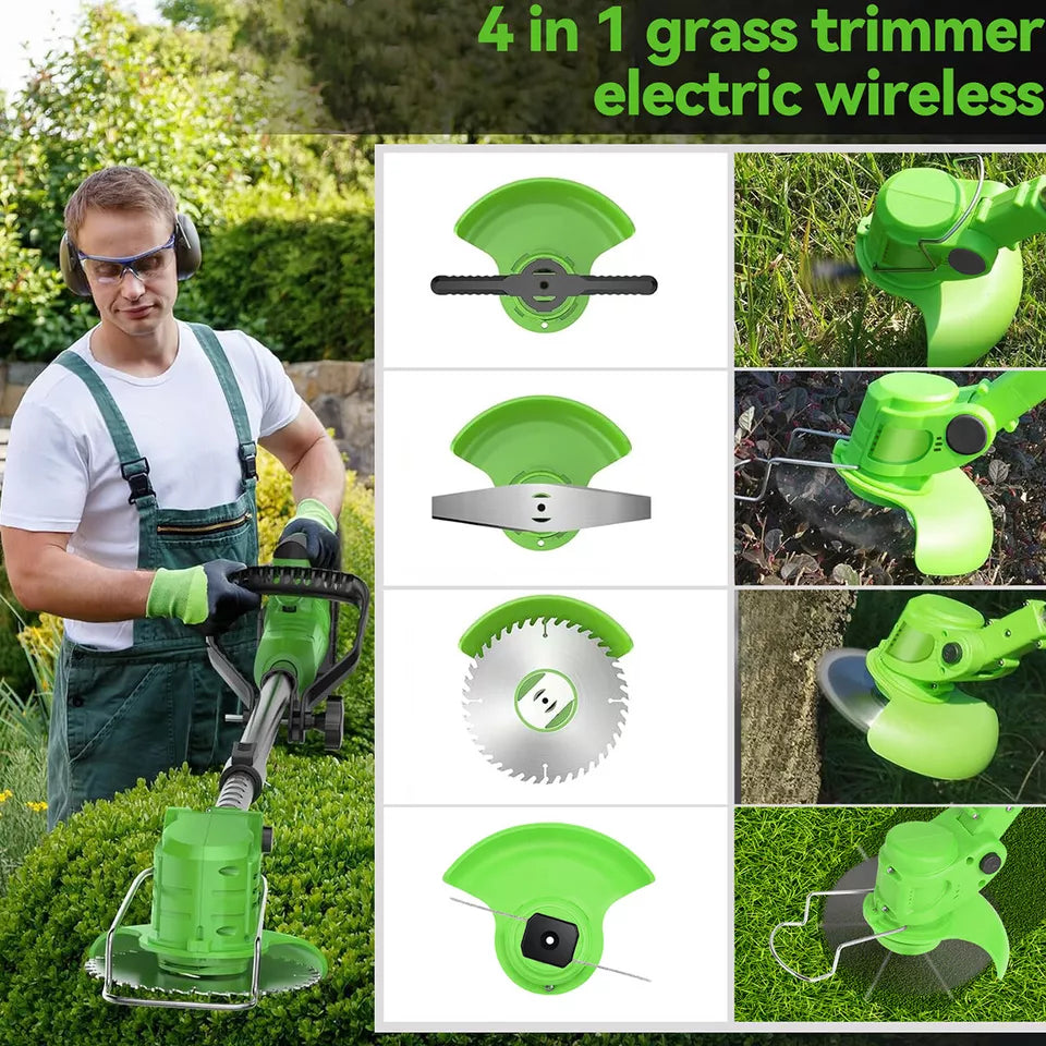 Low Noise Cordless Grass Trimmer All In One 24V For Homeowners | Lersk