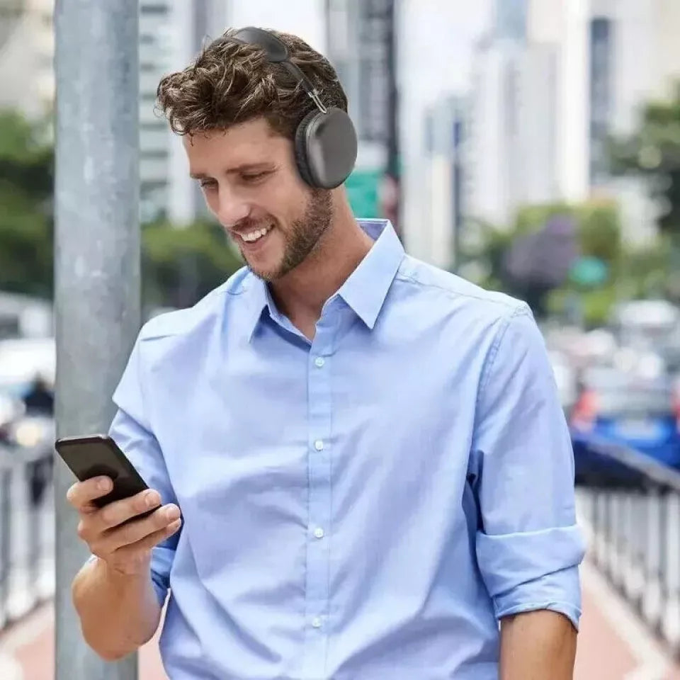 Quellix Audio Kulak Üstü Bluetooth Kulaklıklar, HiFi Ses ve ANC Konforlu Uyumluluk | Lersk