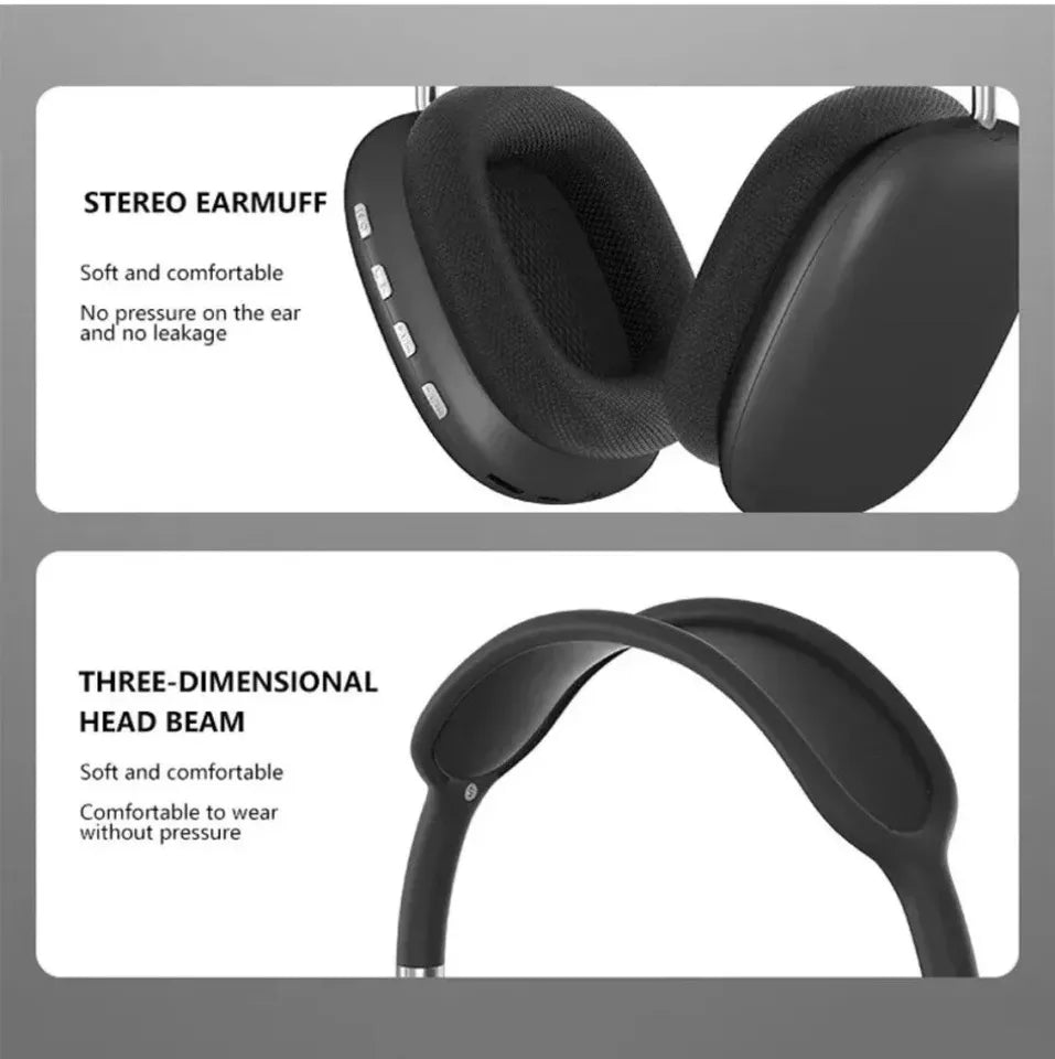 Quellix Audio Kulak Üstü Bluetooth Kulaklıklar, HiFi Ses ve ANC Konforlu Uyumluluk | Lersk